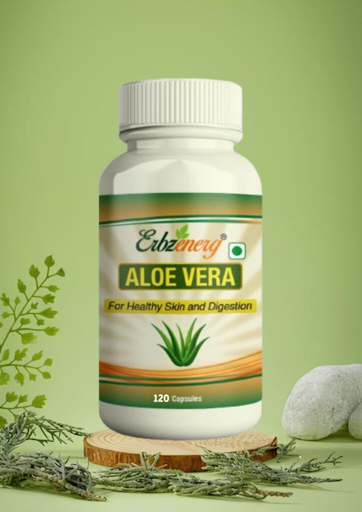 ALOEVERA EXTRACT capsules - 120 herbal healthcare products
