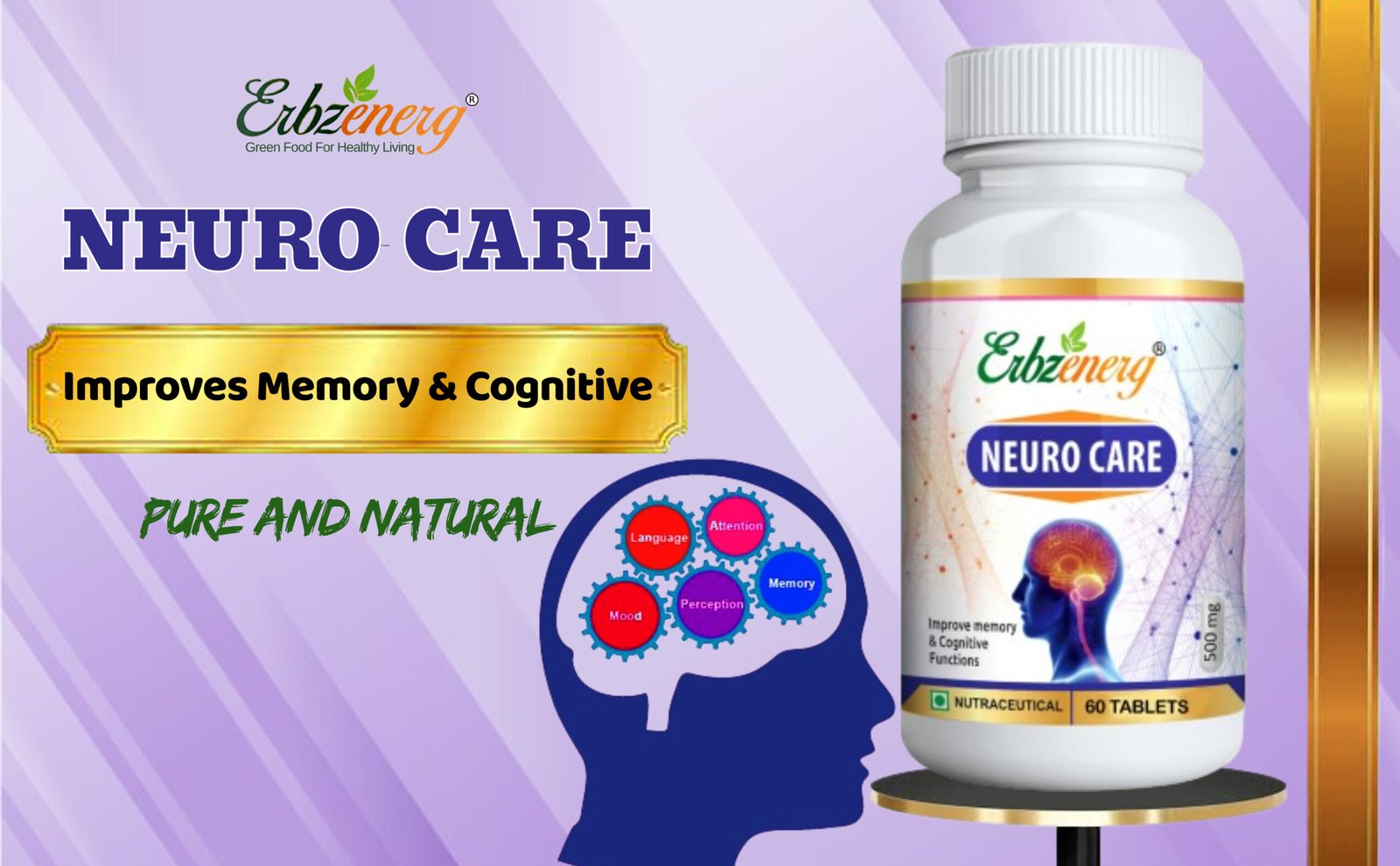 NEURO CARE TABLET - Erbzenerg - Nervous Care - Shop Now