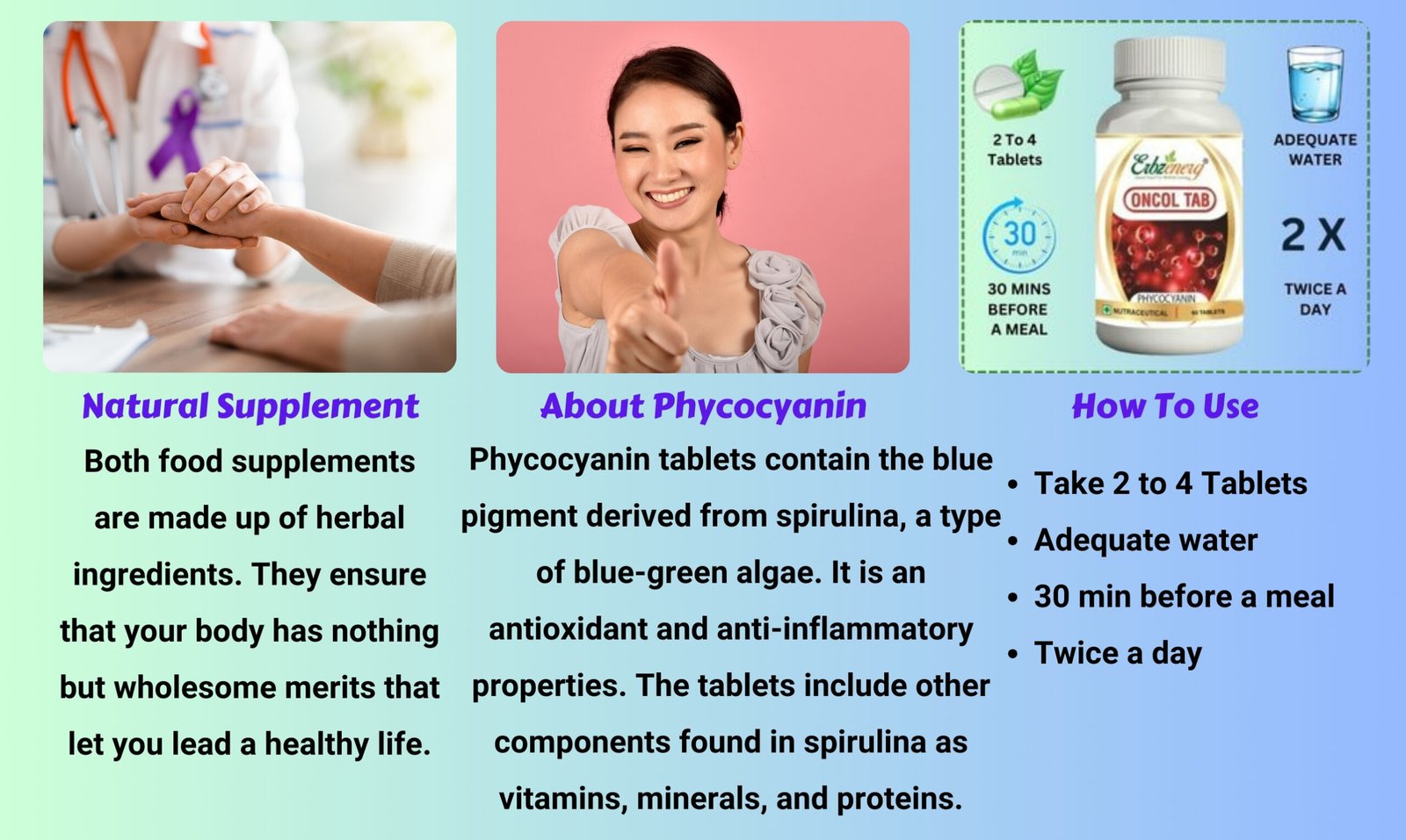 Phycocyanin Tablet Third image changed