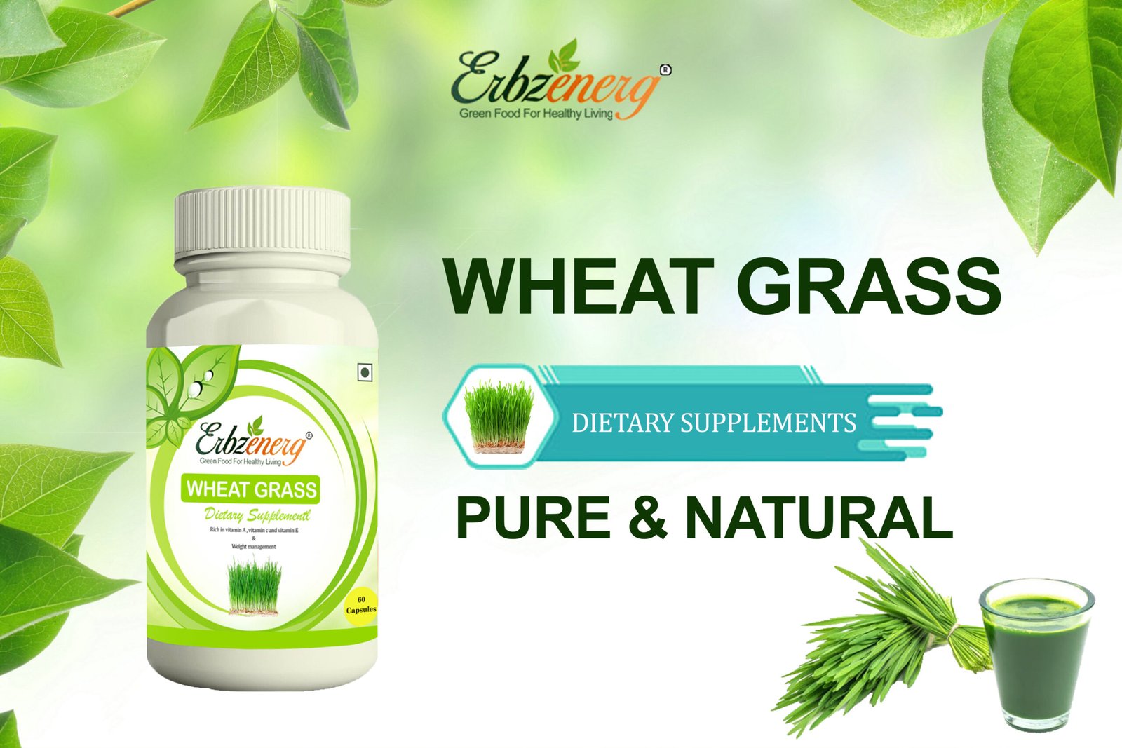 Wheat grass capsule -01