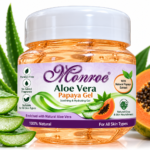 Monroe Aloe Vera Papaya Gel 120g tub container