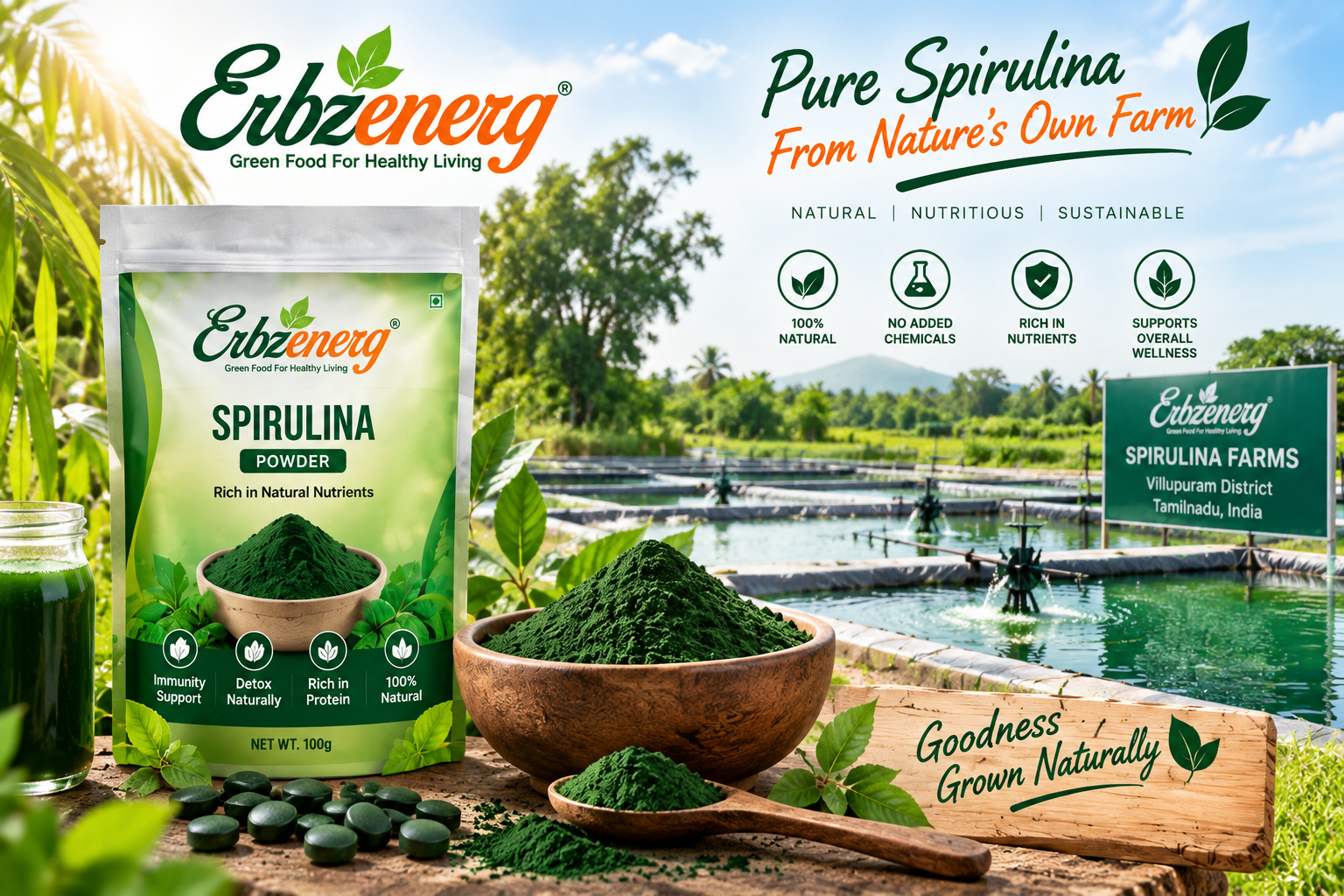 RKS Healthcare Spirulina