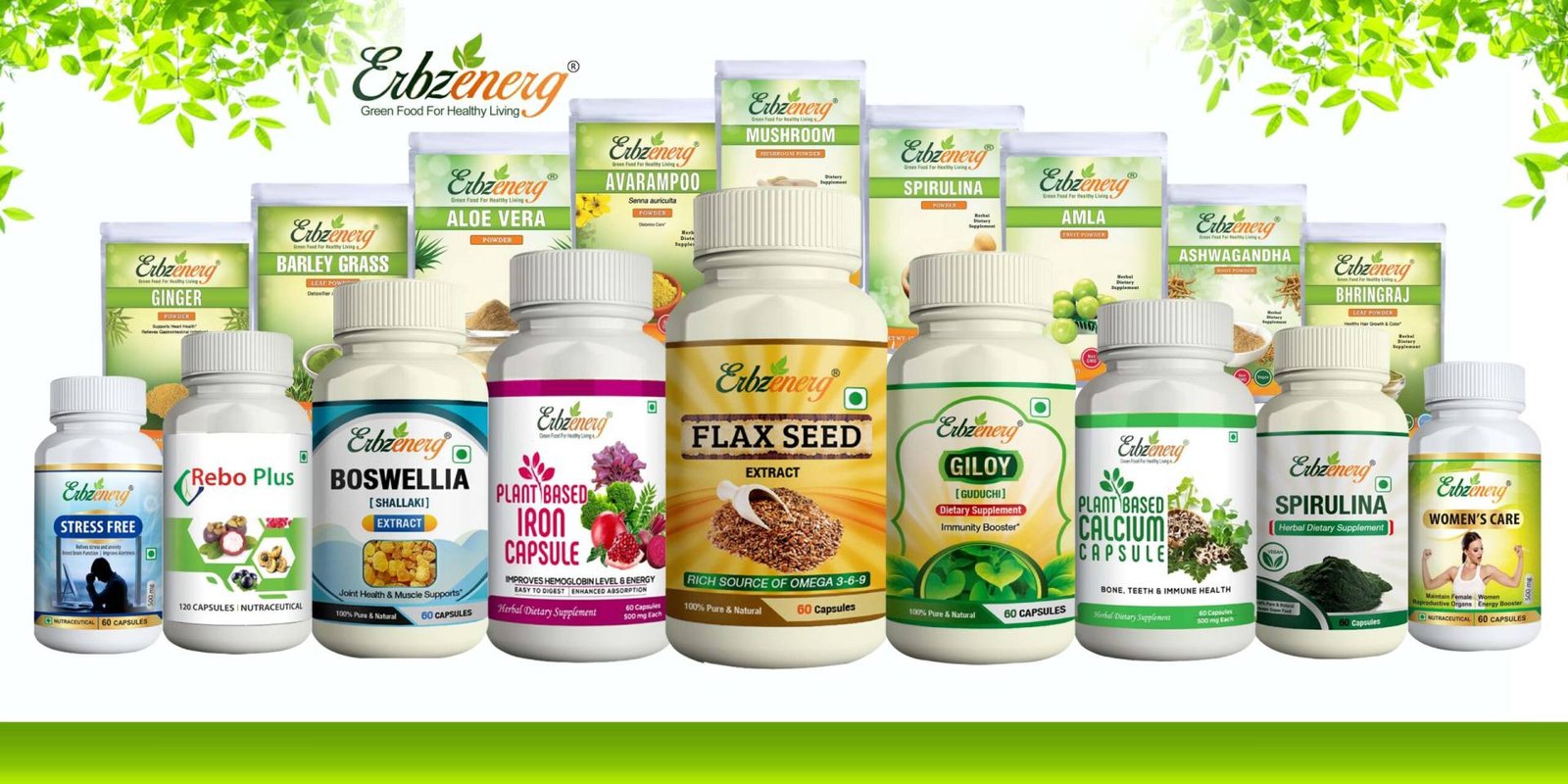 Best Herbal Supplements in India - Erbzenerg
